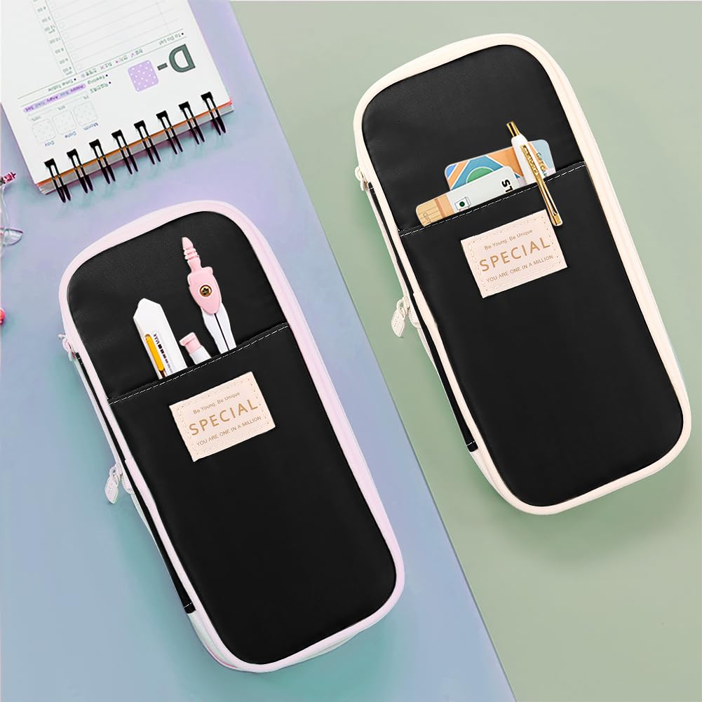 Pen Pouch Roll - Kawaii Pencil Cases Large Capacity Pencil