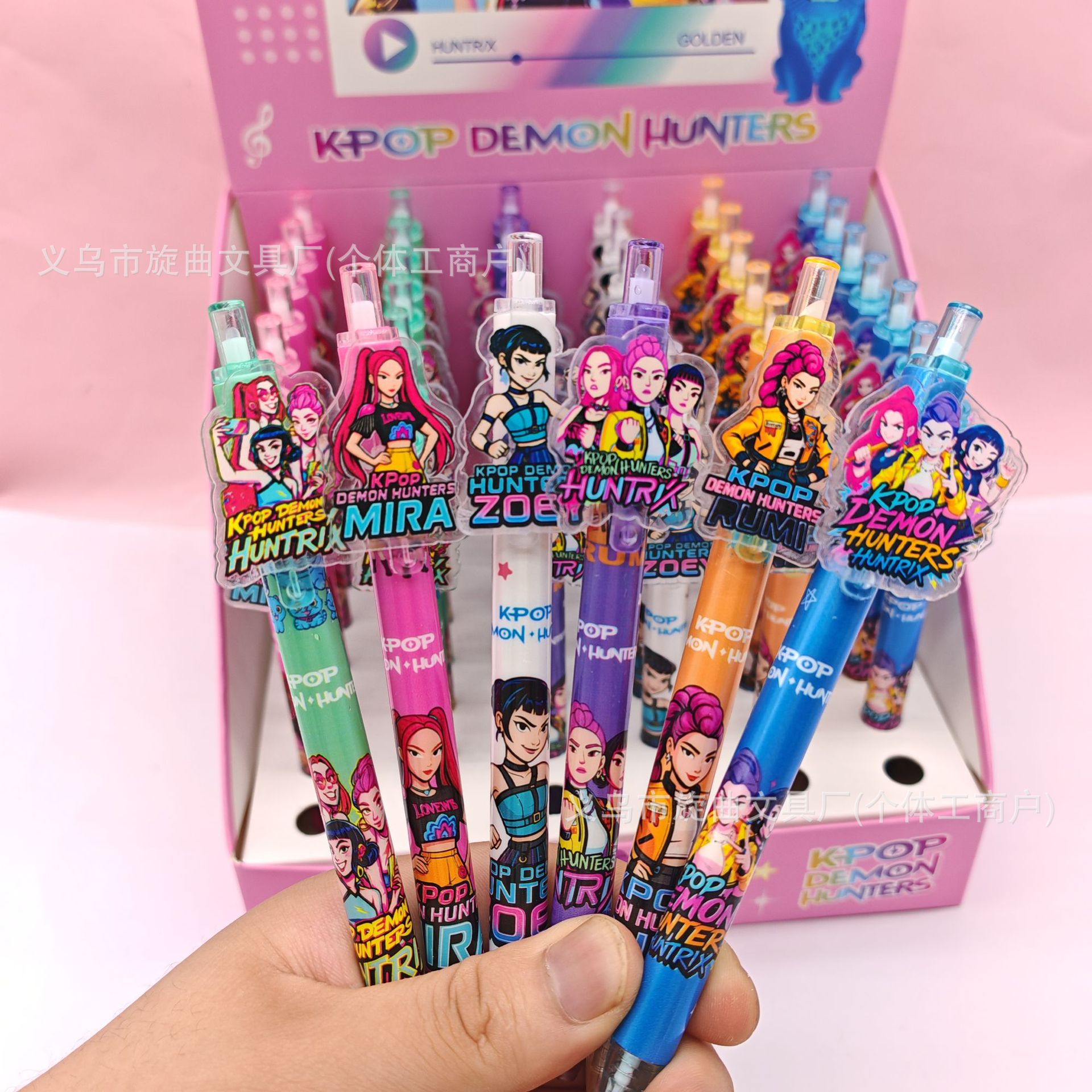 Gel Ink Pen Set - Cute Cartoon Press Gel Pen Set,