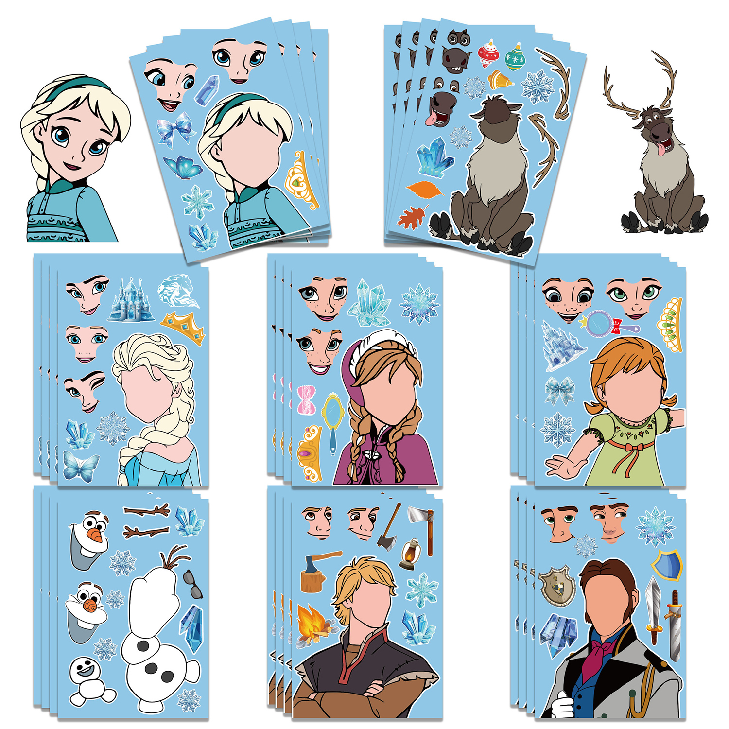 Frozen Queen Party Sticker Els - Memo Pad Sticky review and price