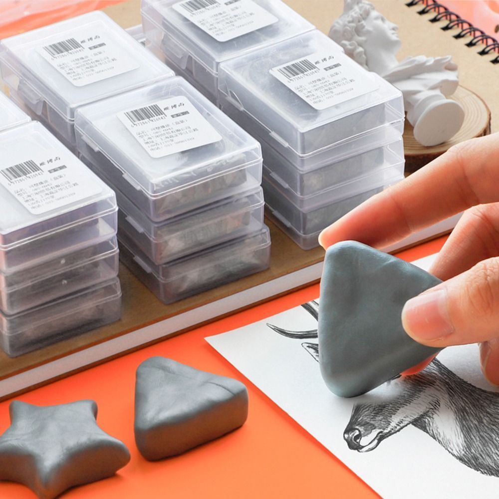 4Pcs Soft Sketching Erasers Mo - Rubber Eraser Kneaded review and price