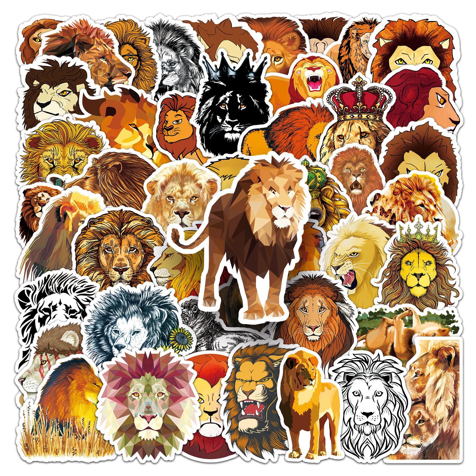 50-Pack Lion Graffiti Stickers - Lion Stationery & Office Supply(Kunshan)Co.Ltd review and price