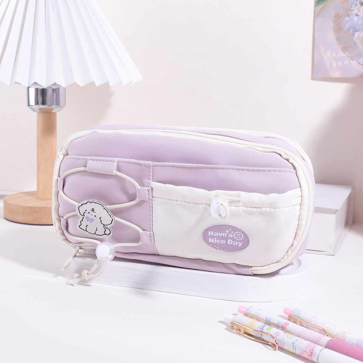 9 Layers Large Capacity Drawst - Pencil Case Large review and price