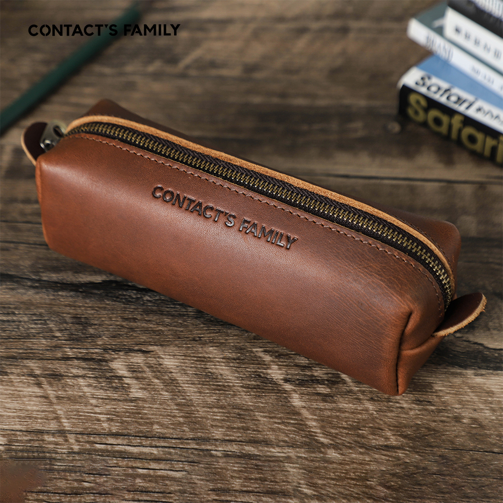 Retro Leather Pencil Case High - Stationery Supply Business review and price