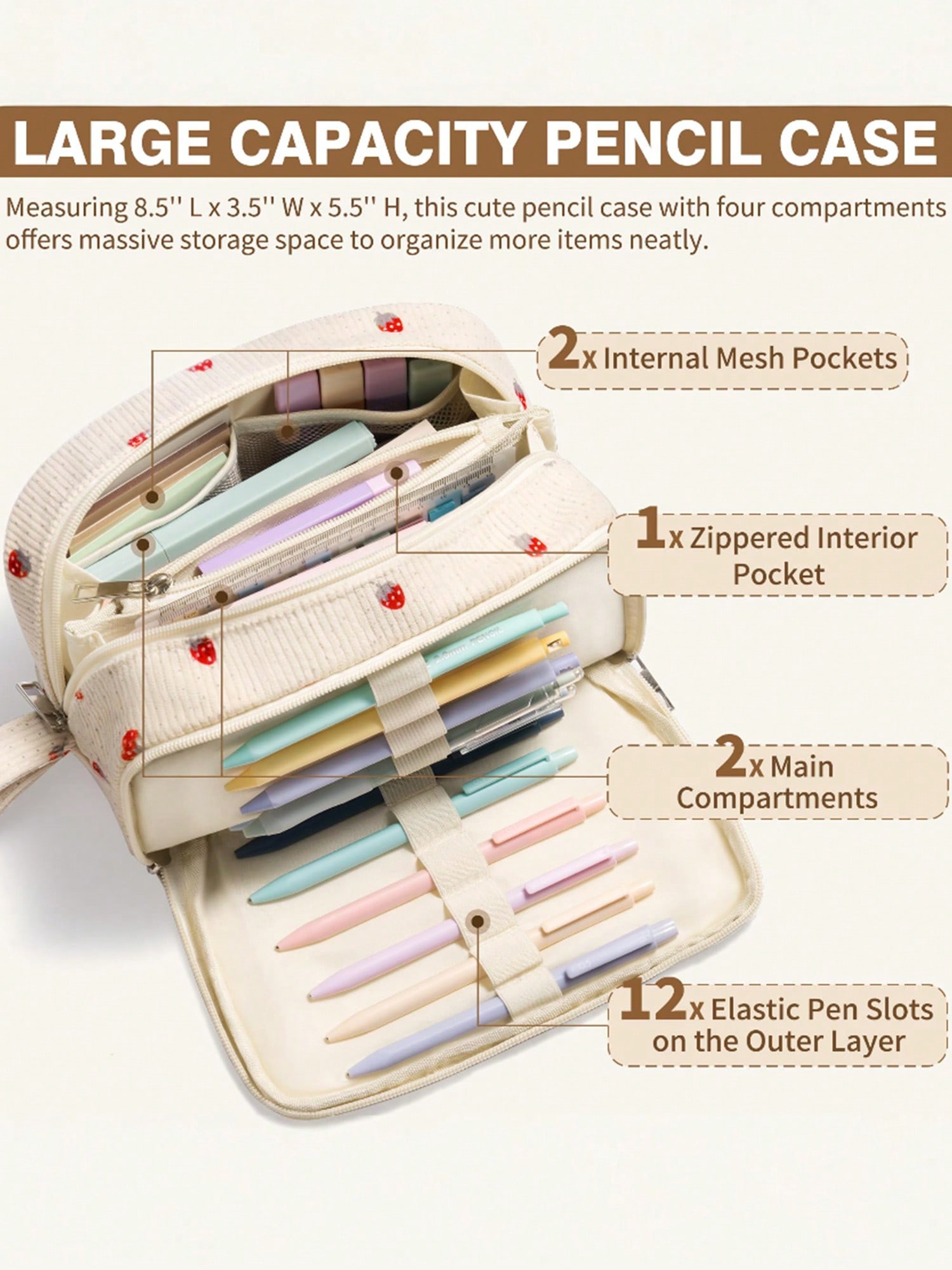 62PCS Large Capacity Pencil Po - Gel Ink Pen Set review and price