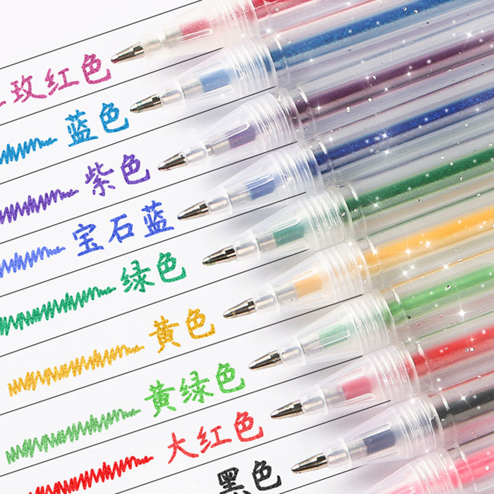 Glitter Gel Pen Set,8-48 Color - Gel Ink Pen Set review and price