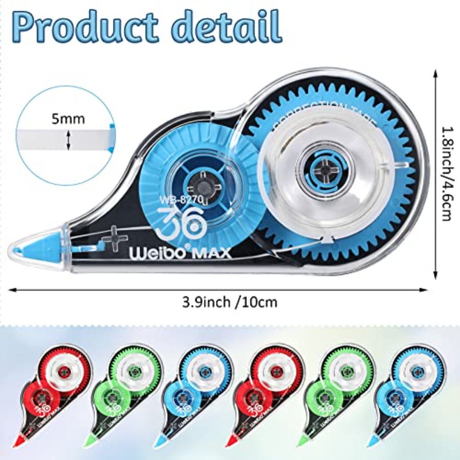 54 Pack Correction Tape Bulk W - Correction Fluid White review and price