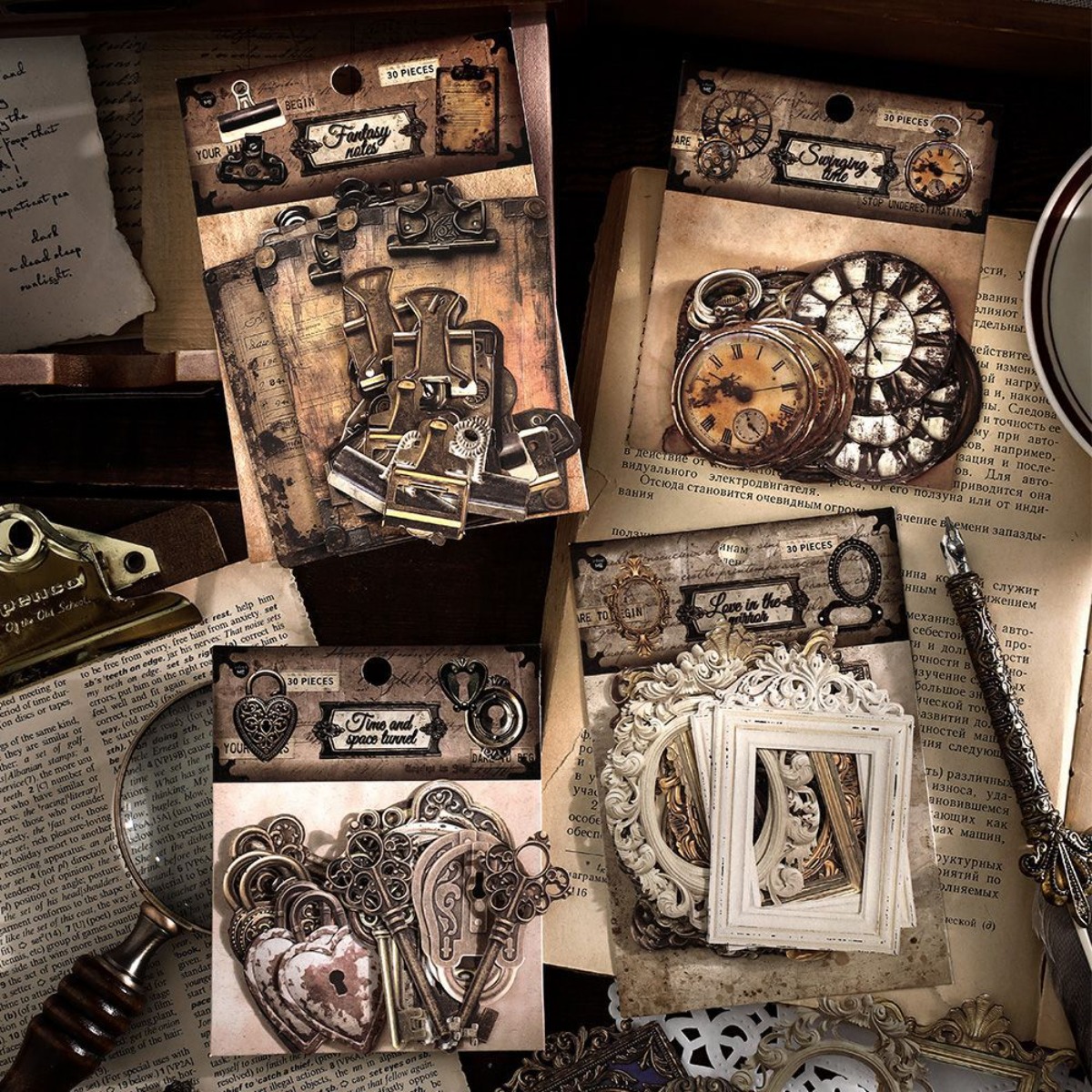 Vintage Nostalgic Gear Frame D - Stationery Supply Business review and price