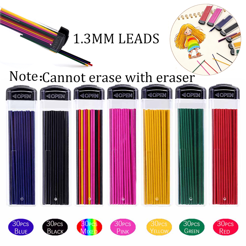 30Pcs/1Box 1.3MM Automatic Pen - Mechanical Pencil Lead review and price
