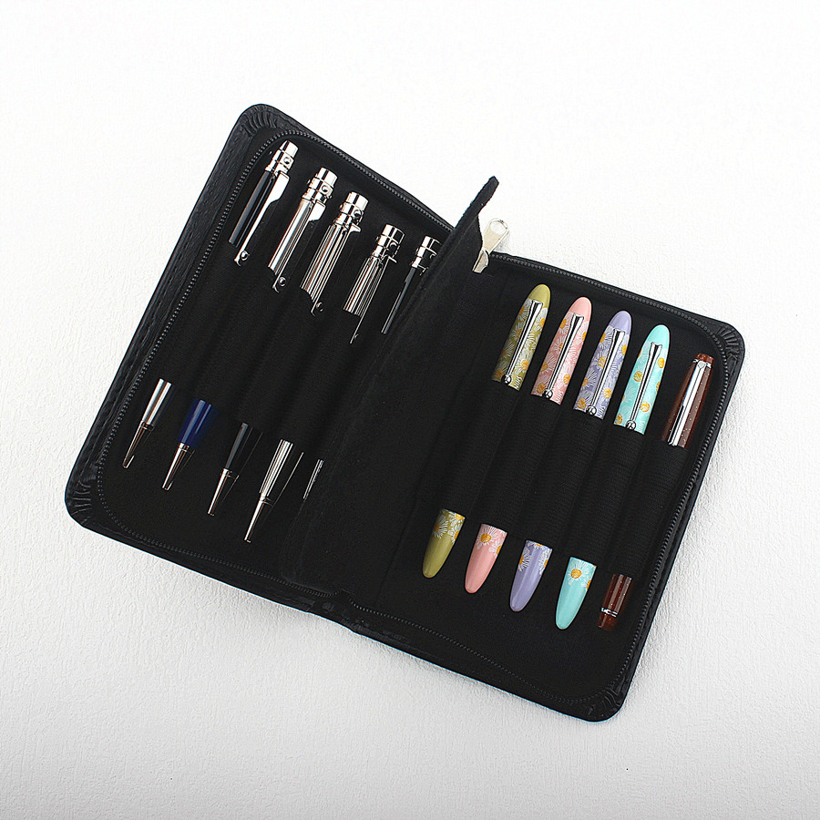 Fountain Pen Display 10 Slots  - Pen Pouch Roll review and price