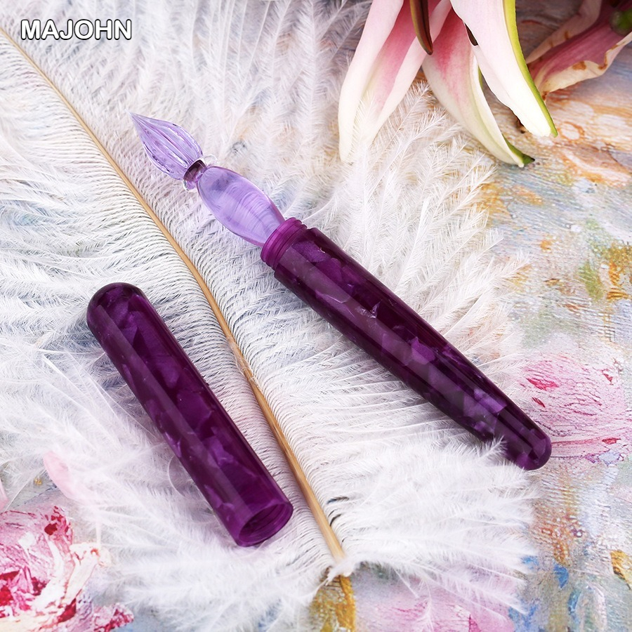 MAJOHN N10 Resin Handmade Glas - Stationery Supply Business review and price