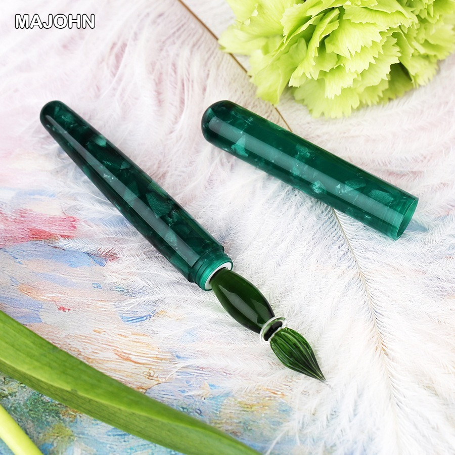 MAJOHN N10 Resin Handmade Glas - Stationery Supply Business review and price