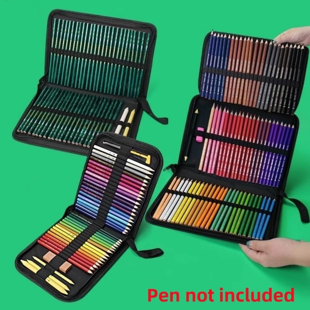36/48/72 Hole Pen Curtain Blac - Pen Pouch Roll review and price