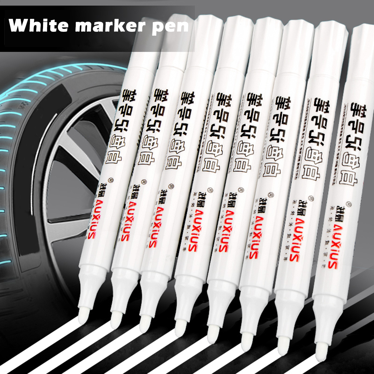 White Marker Pens Set 2.0mm Oi - Gel Ink Pen Set review and price