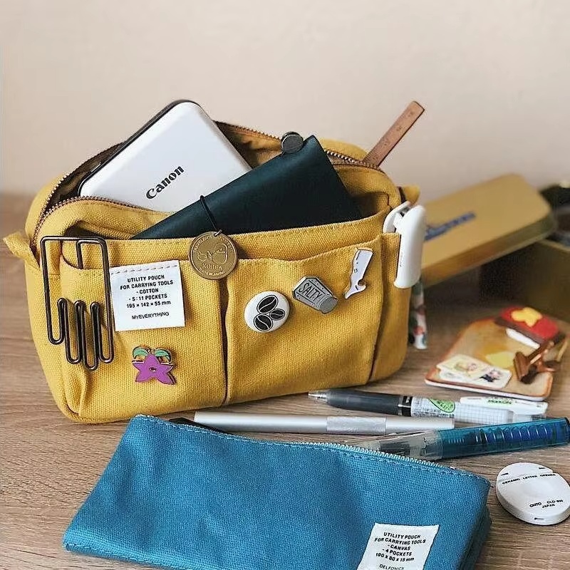 Large Capacity Canvas Storage  - Pen Pouch Roll review and price