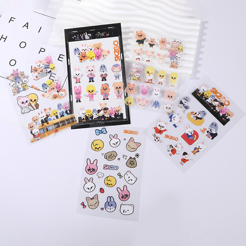 Skzoo Stray Kids Anime Cartoon - Memo Pad Sticky review and price