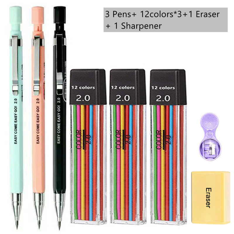 Anti Slip Mechanical Pencil Se - Mechanical Pencil Lead review and price