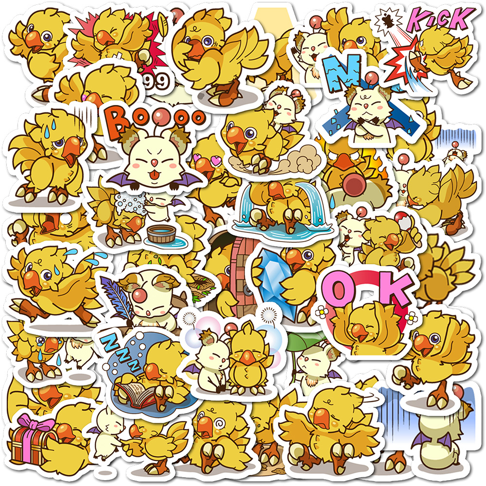 40 Pieces of Chocobo Cartoon M - Memo Pad Sticky review and price
