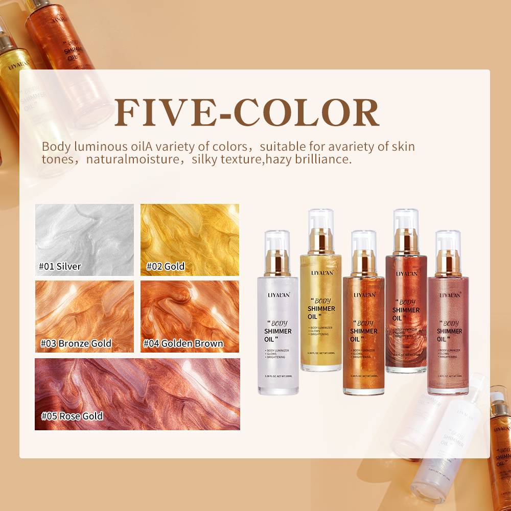100ml Body Shimmer Oil Highlig - Correction Fluid White review and price