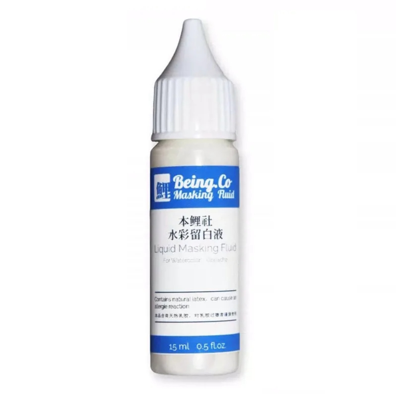 White/Blue Watercolor Masking  - Correction Fluid White review and price