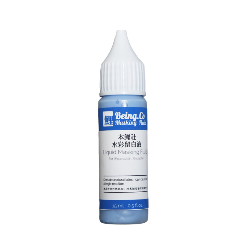 White/Blue Watercolor Masking  - Correction Fluid White review and price