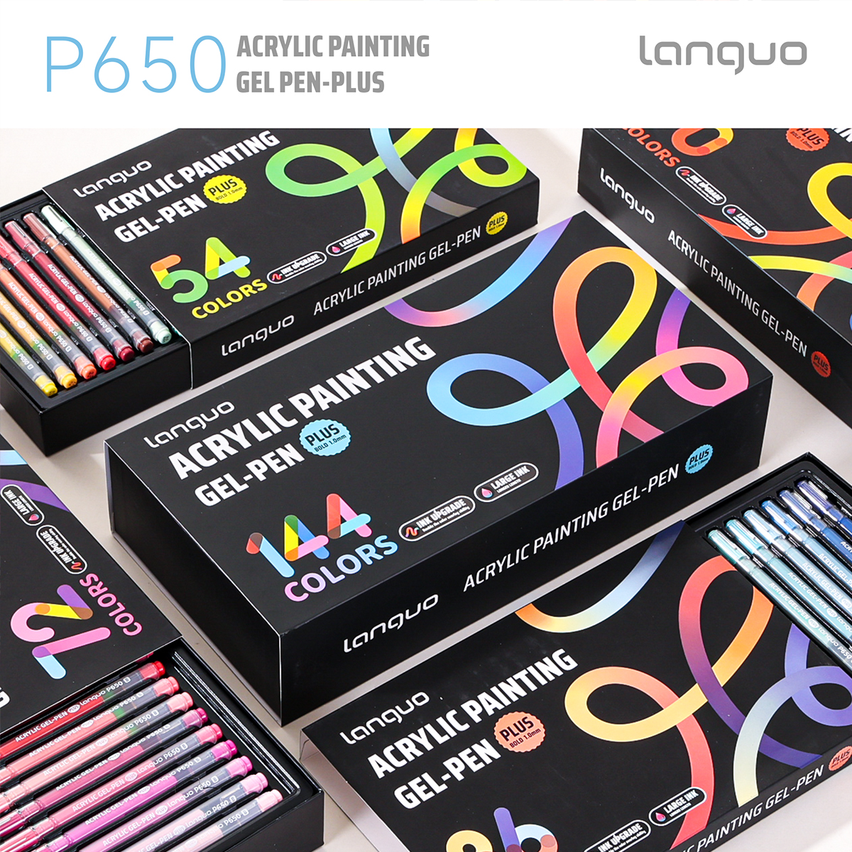 LANGUO 144/36 Colors Acrylic P - Gel Ink Pen Set review and price