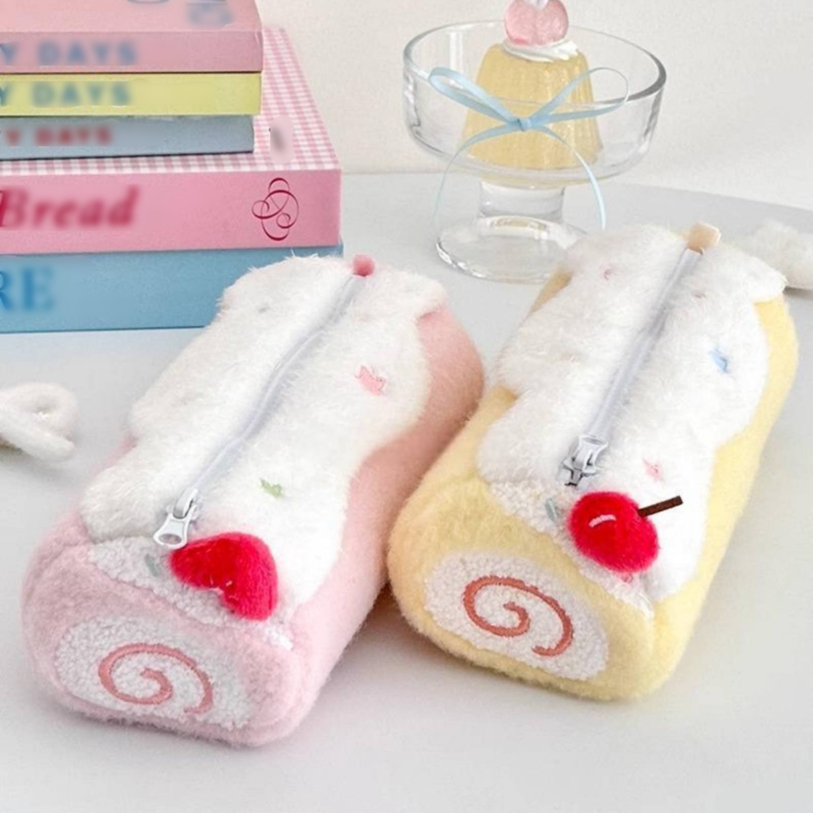 Cake Roll Pen Case Cute Design - Pen Pouch Roll review and price