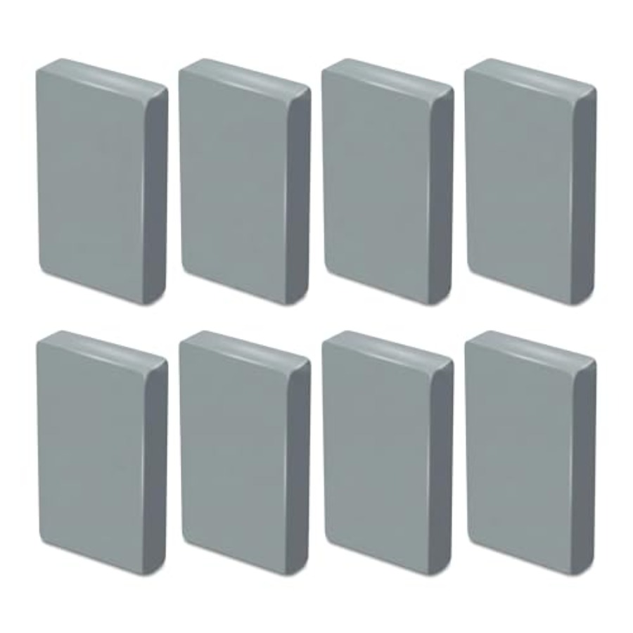 8 Pack Large Grey Kneaded Eras - Rubber Eraser Kneaded review and price