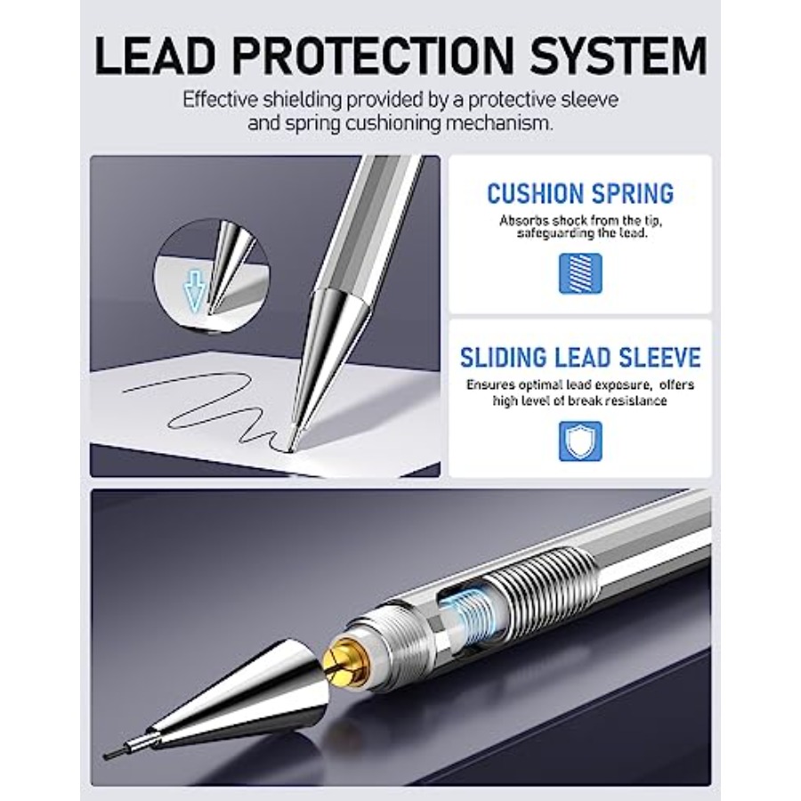 Mechanical Pencil Set with Cas - Mechanical Pencil Lead review and price