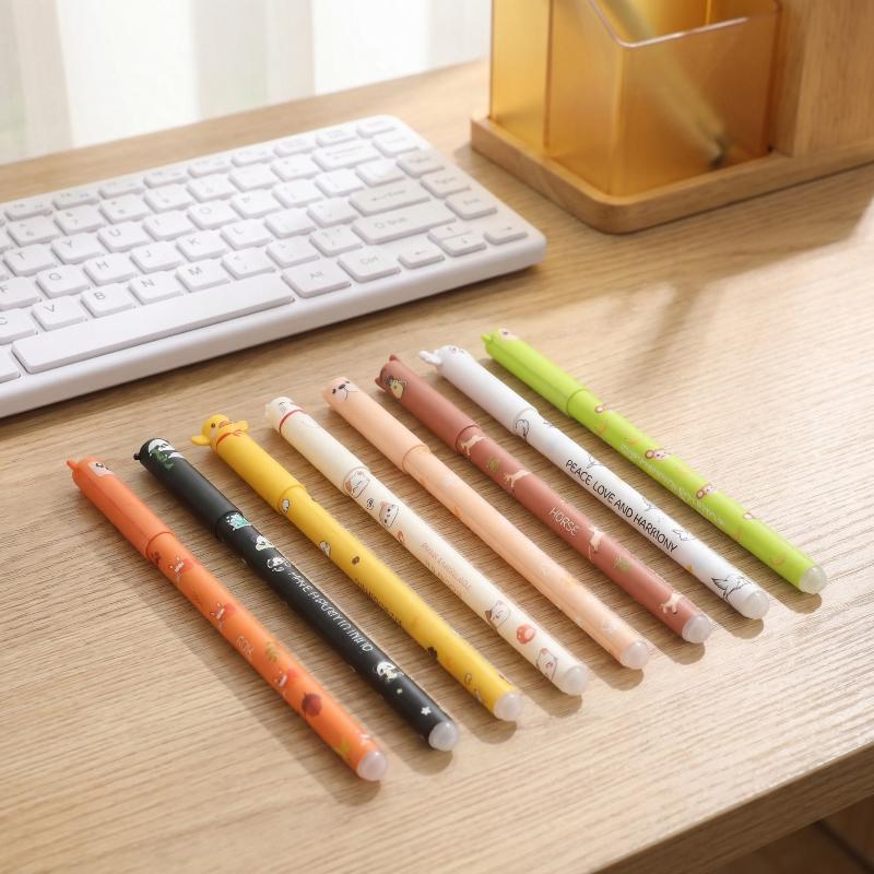 Erasable Gel Ink Pens Set of 8 - Gel Ink Pen Set review and price