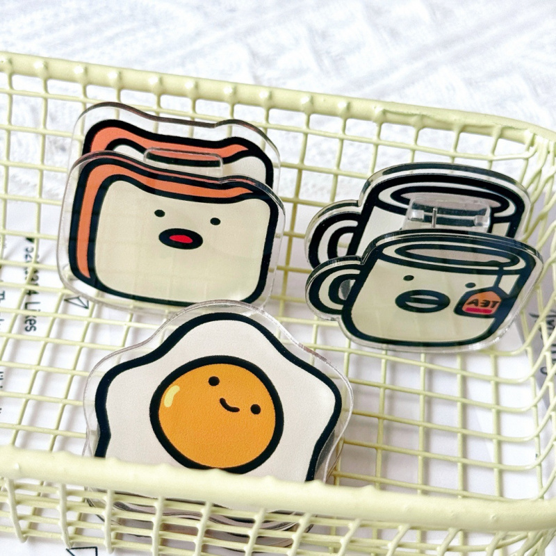 1pc Cute Toast Fried Egg Tea C - Stationery Warehouse review and price