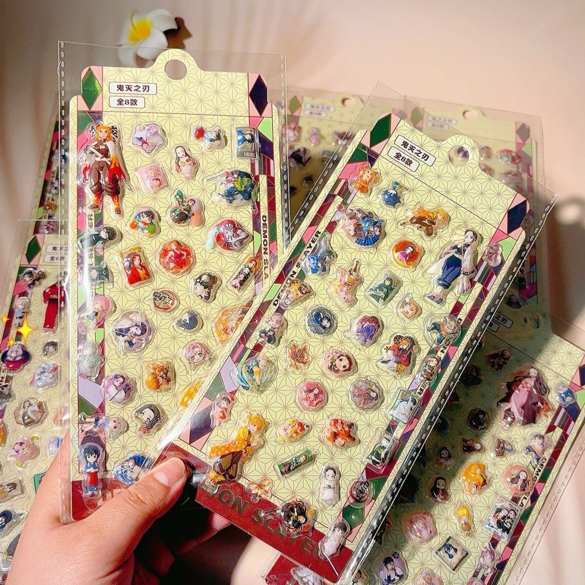 8Pcs Demon Slayer Agatsuma Zen - Memo Pad Sticky review and price