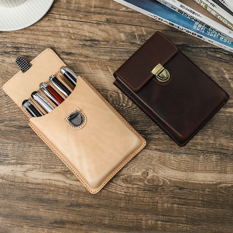 Luxury Genuine Leather Handcra - Pen Pouch Roll review and price