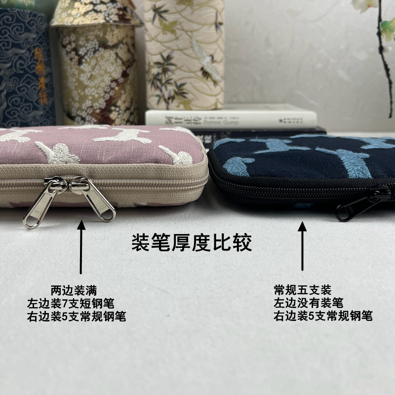 New Fabric Pen Holder Bag, Sho - Pen Pouch Roll review and price
