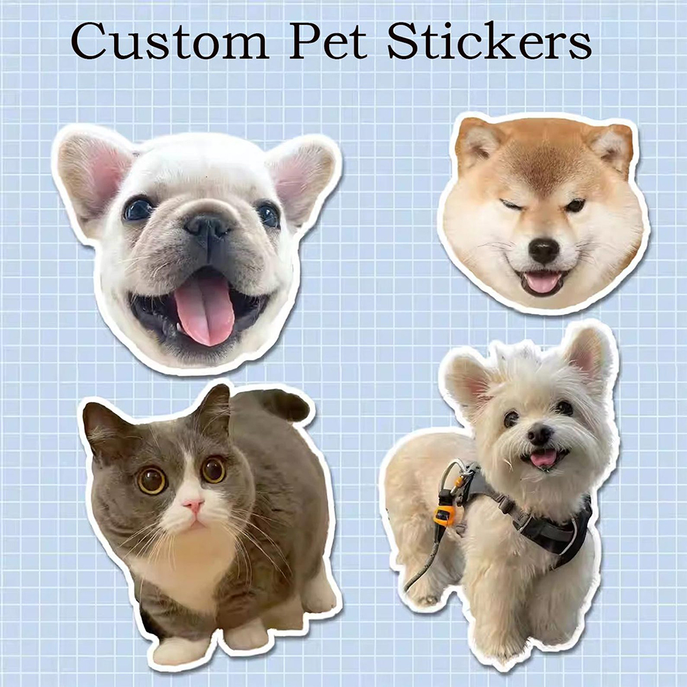 Custom Dog Animal Stickers Fun - Memo Pad Sticky review and price