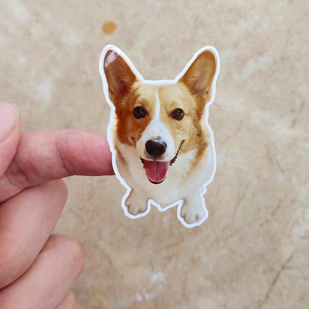 Custom Dog Animal Stickers Fun - Memo Pad Sticky review and price