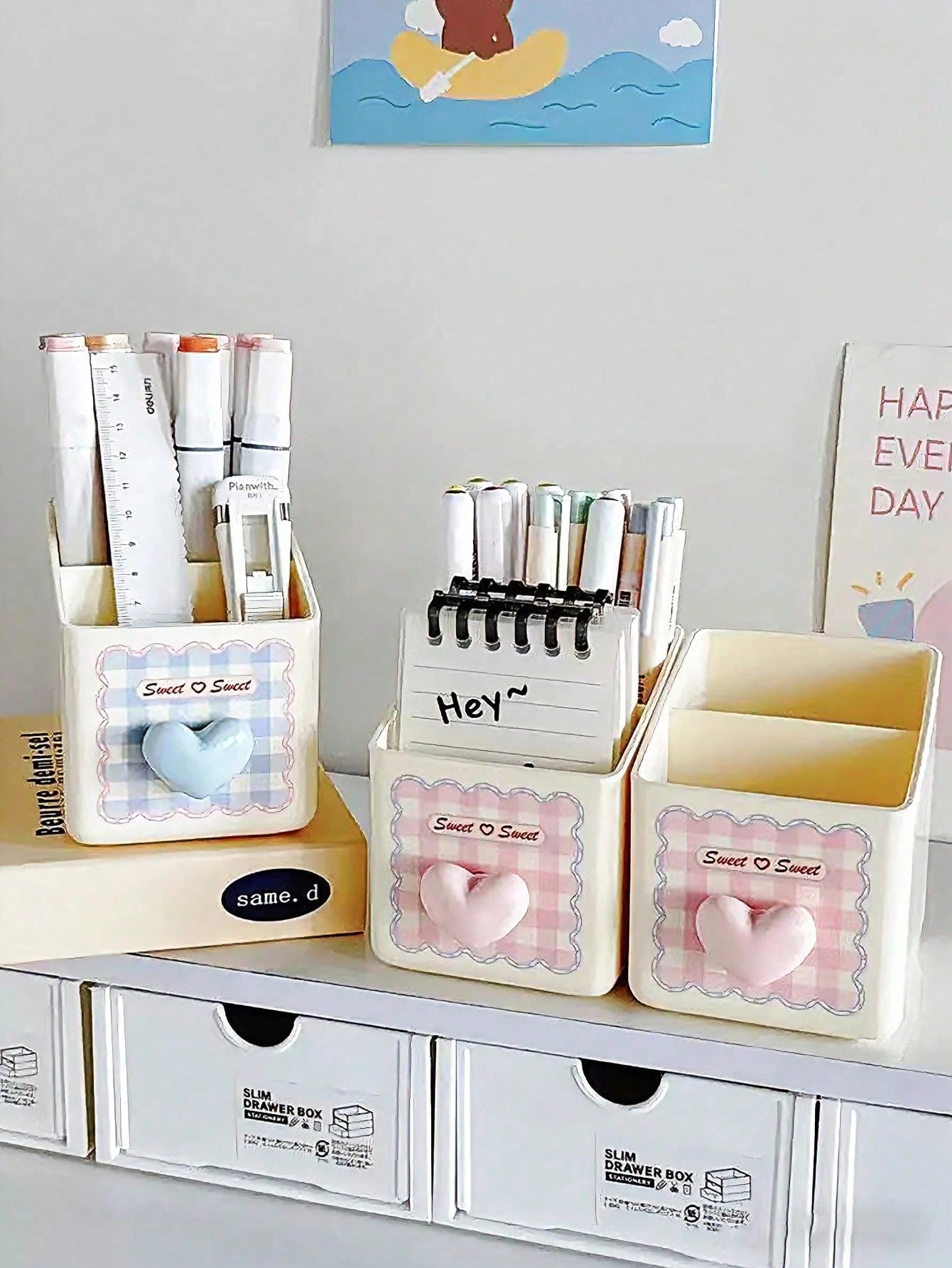 1pc Desktop Stationery Storage - Stationery Office And School Supply Stores review and price