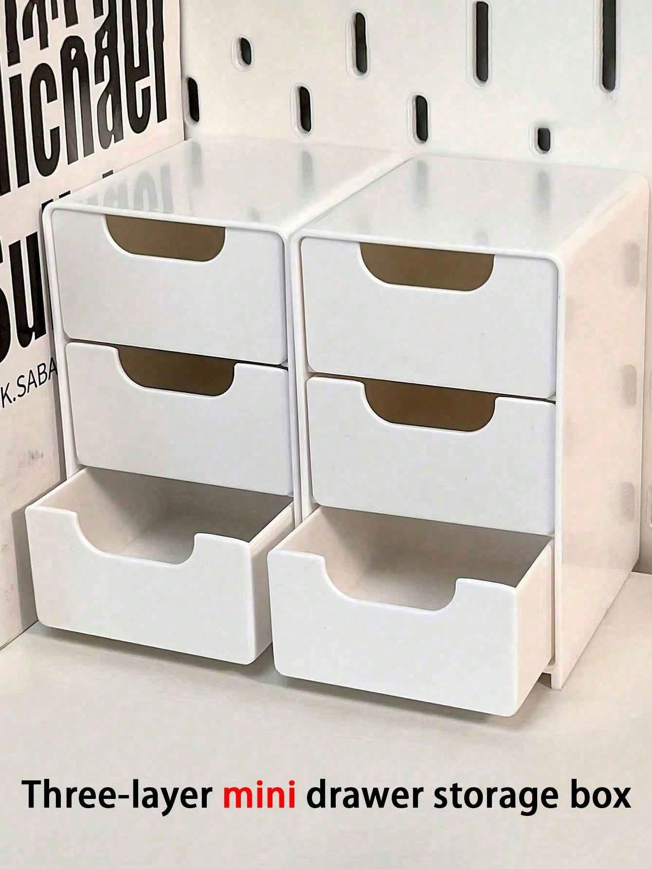 1pc Mini 3-Tier ABS Plastic De - Stationery Office Supply Store review and price