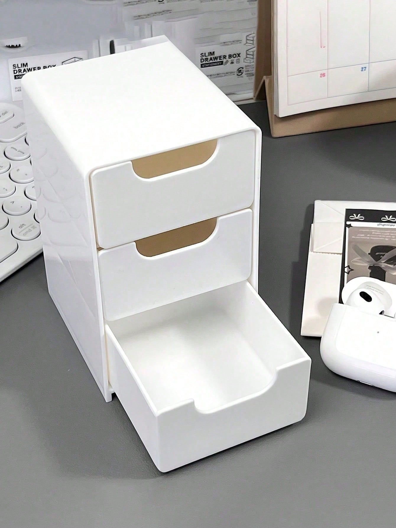 1pc Mini 3-Tier ABS Plastic De - Stationery Office Supply Store review and price